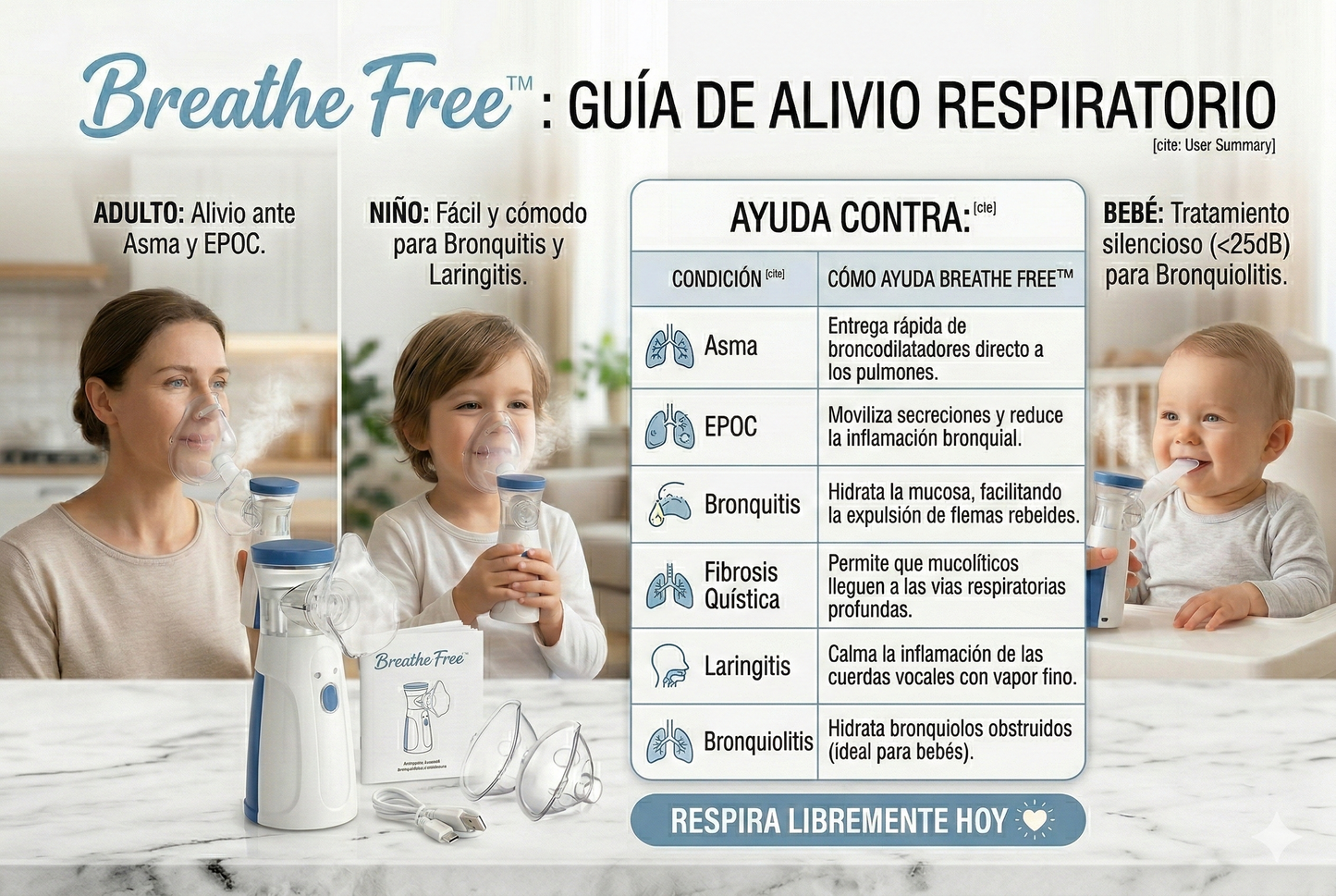 Nebulizador Breathe Free