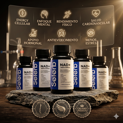 NAD Power & Prostate: Rendimiento Total Masculino