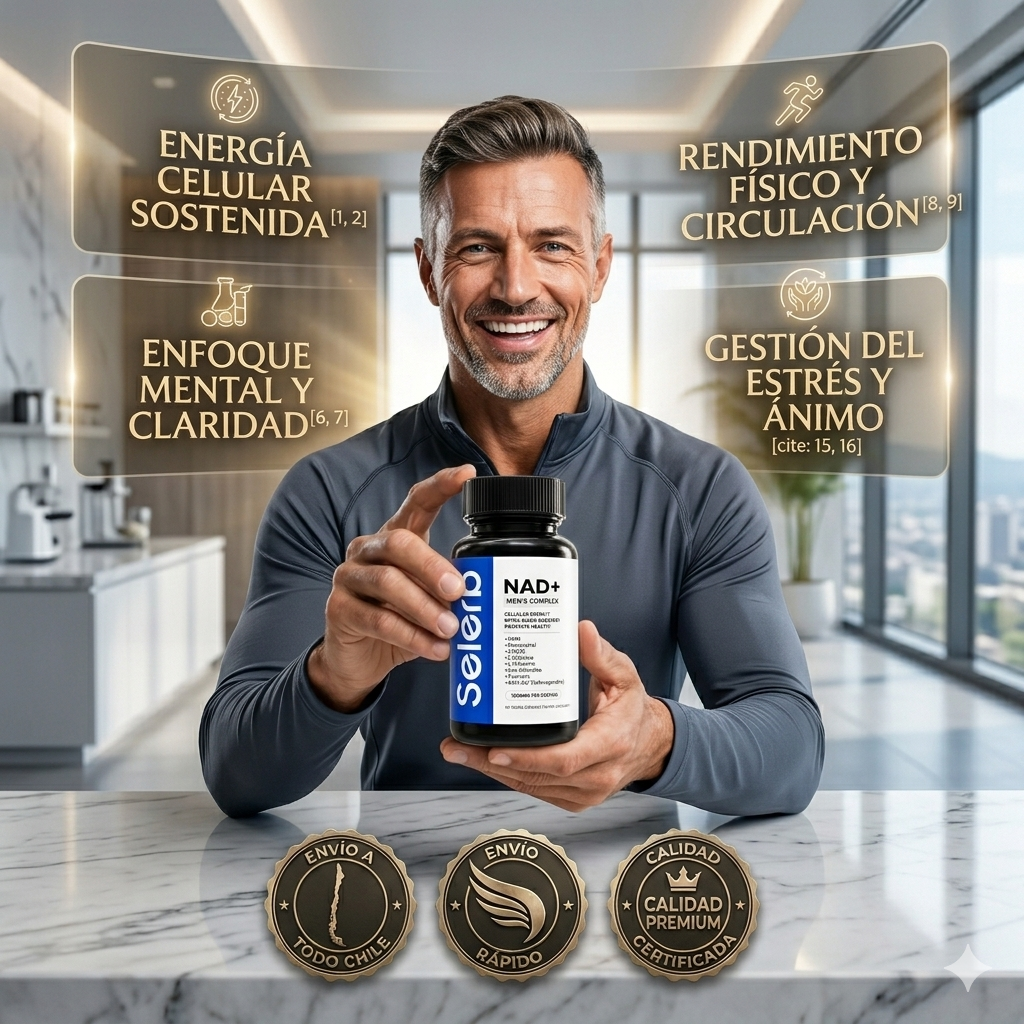 NAD Power & Prostate: Rendimiento Total Masculino